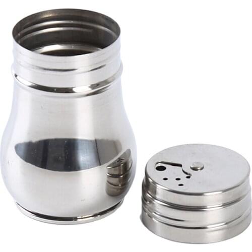 Protable Home Toothpick Boxes Kitchen Stainless Steel Seasoning Tank Multi-purpose Pepper Pot Portable Toothpick Holder