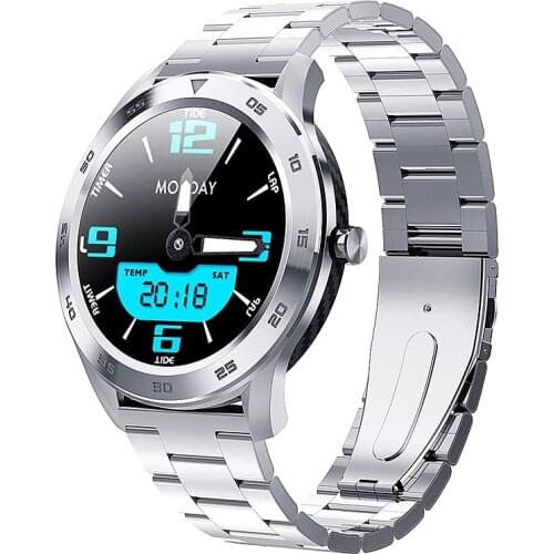 Nennbo DT98 Smart Watch Men Phone Call Dial ECG PPG Full Round Touch Screen Smartwatch Waterproof IP68 for Android IOS ksr909