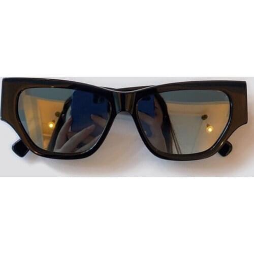 Acetate Frame Cat Eye Sunglasses Women 2020 Fashion Brand Designer Mirror Sun Glasses UV400 Eyewear