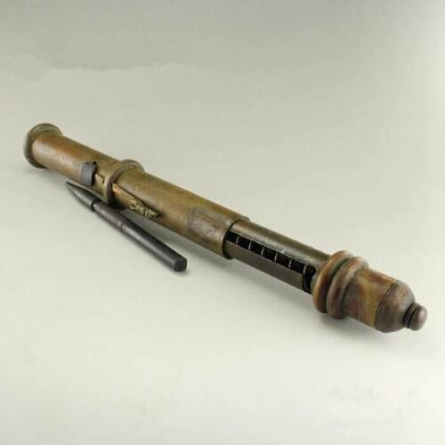 Pure Bronze Old Weapon/ancient Assassins Creed Sleeve Arrow Shoot Antique