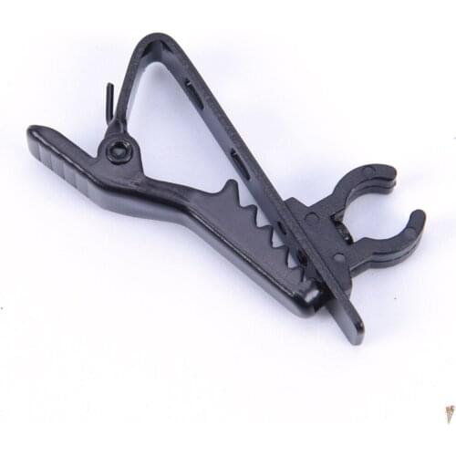 Microphone Lapel Tie Clip Universal for Mini Lapel Lavalier Microphone Mic Clip For Clip Mic Replacement Cable Clip