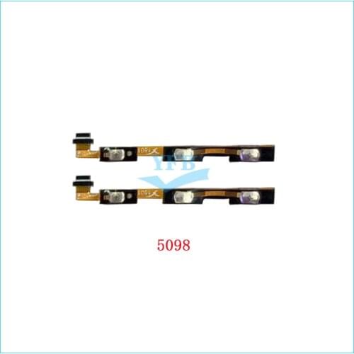 5PCS Power On Off Volume Switch Side Button Key Flex Cable For Alcatel 5098