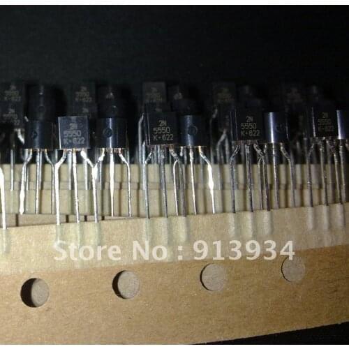 50pieces 2N5550 N5550 FSC TO92 New original