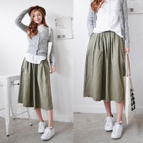 Cheap wholesale 2019 new Spring Summer Autumn Hot selling womens fashion casual culottes FC195