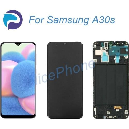 For Samsung A30S LCD Display Touch Screen Digitizer Assembly Replacement 6.4" SM-A307F/FN/G/GN/GT for Samsung A30s LCD Screen