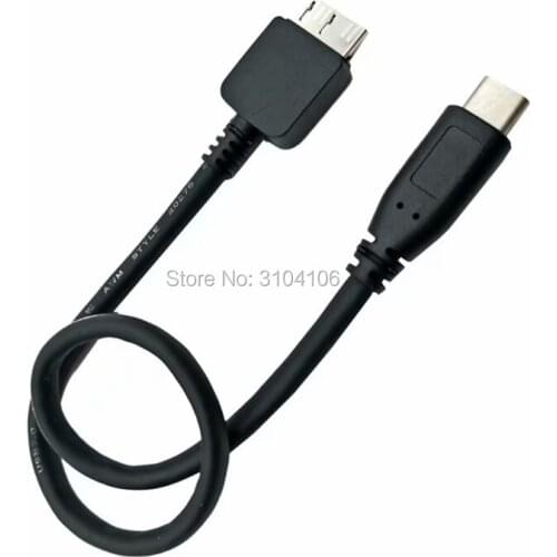 USB3.1 Type-C to micro B line mobile hard disk data cable for mackbook connection mobile storage