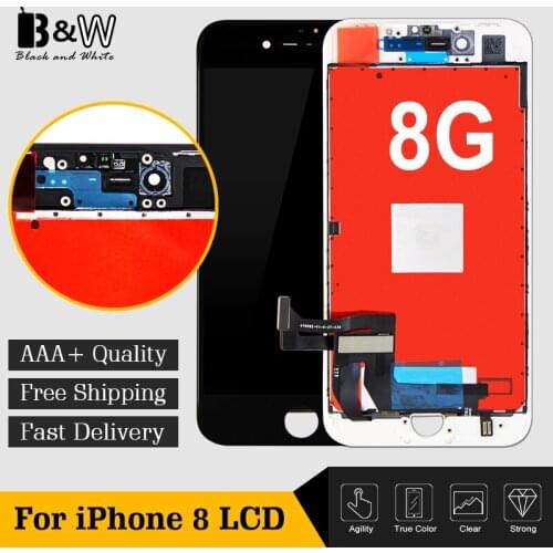 Grade AAA 4.7 inch Display For iPhone 8 LCD With 3D Force Touch Screen Digitizer Assembly No Dead Pixel Good package