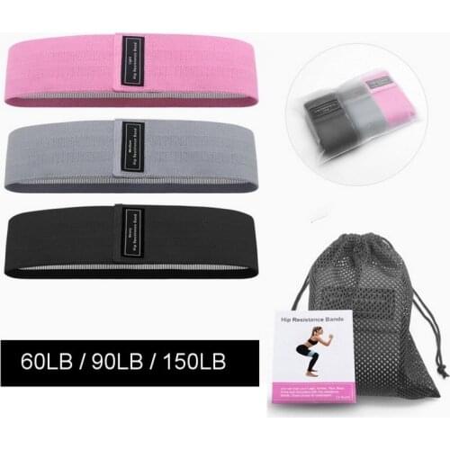 3-Piece Set Resistance Bands Fitness Rubber Band Expander Elastic Bands For Fitness Exercise Band Home Workout Fitness Equipment