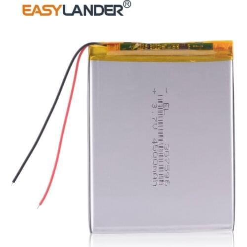 357595 3.7V 4500mAh Polymer Li-ion Battery For Q88 Bluetooth Notebook 7,8,9 inch tablet PC aucan M70 N70 367596