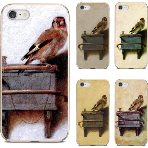 Soft Cover carel-fabritius-the-goldfinch-1654-Art For Samsung Galaxy A12 A31 A41 A51 A71 A20e A21s M30 A10 A30 A40 A50 A60 A70