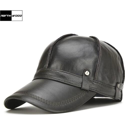 NORTHWOOD Men's Leather Baseball Caps China