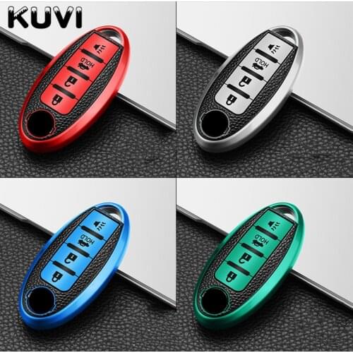 New Leather TPU Car Key Cover Case For Nissan Qashqai J10 J11 X-Trail t31 t32 kicks Tiida Pathfinder Murano Note Juke Infiniti