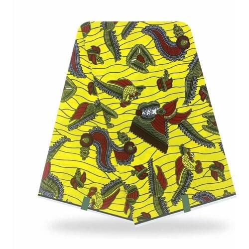 By The Yards Ankara Nigerian Style Wax Dye Print For Fabric Prints 100%High Quality Cotton African For Clothes Material V-L 6-61