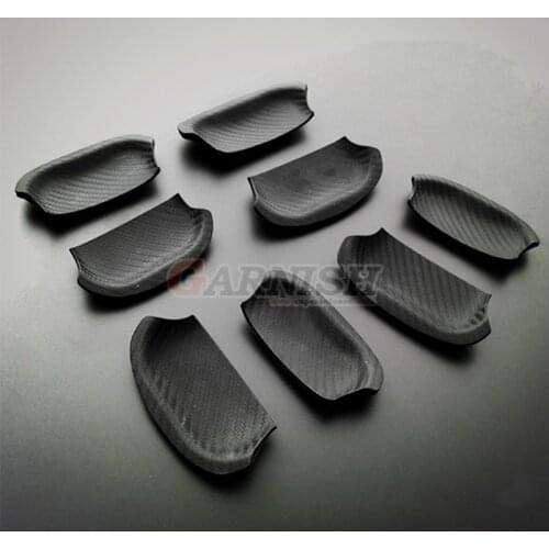 JY Silicone Exterior Door Bowl Cover Car Accessories Styling For Toyota Voxy Noah 2014-2017