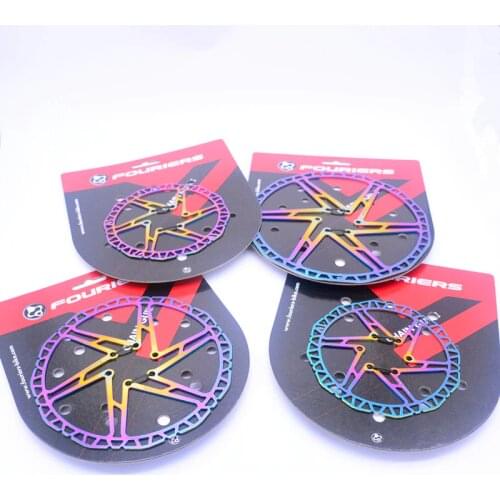 FOURIERS ROAD Bike BRAKE SYSTEM bicycle floating disc brake rotor 140 160 180 203mm six hole disc rotors