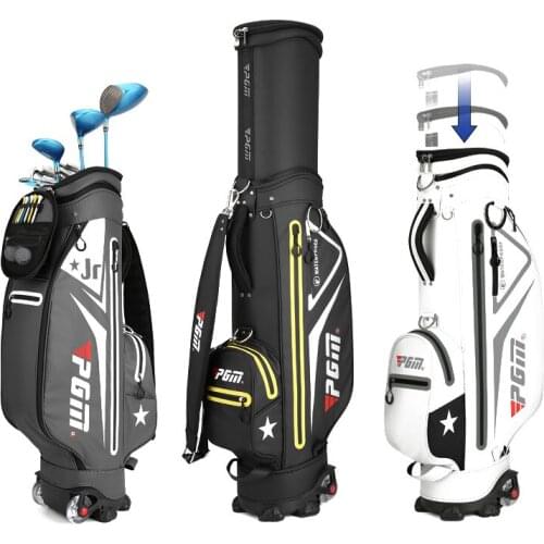 High-quality Golf Club Bag Boys Girls Youth Height:135~150cm Use Waterproof Tandard Package Multifunctional Bag Aviation Bag PGM