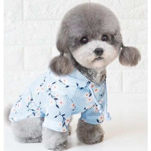 Pets Dog Vests Spring and Summer Pet Clothes for Small Size Dog Clothes Sunscreen Protection Puppy Clothes
