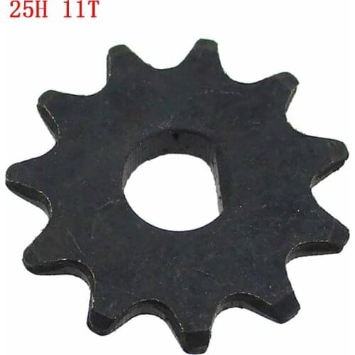 50pcs 25H Chain 11T Tooth Front Sprocket For 43cc 47cc 49cc Mini Pocket Dirt Bike Electric Scooter ATV Go Kart