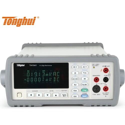Tonghui TH1941 Digit Multimeter High precision desktop 4 1/2-digit true-RMS digital multimeter