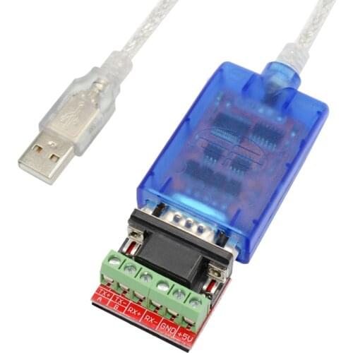 0.5M 1M 1.8M USB 2.0 USB 2.0 to RS485 RS-485 RS422 RS-422 DB9 COM Serial Port Device Converter Adapter Cable, Prolific PL2303