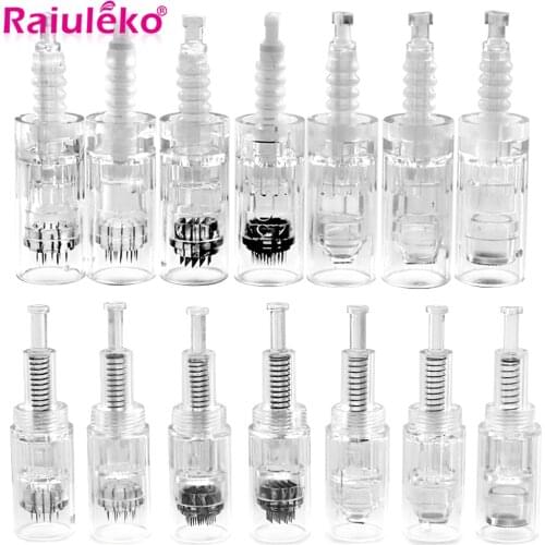 100pcs Dr.imp Pen Needle Cartridge For Ultima A6 Nano/9/12 Pin/36 Pin/42 Pin Micro Needle Replacement Derma Tattoo Bayonet Screw