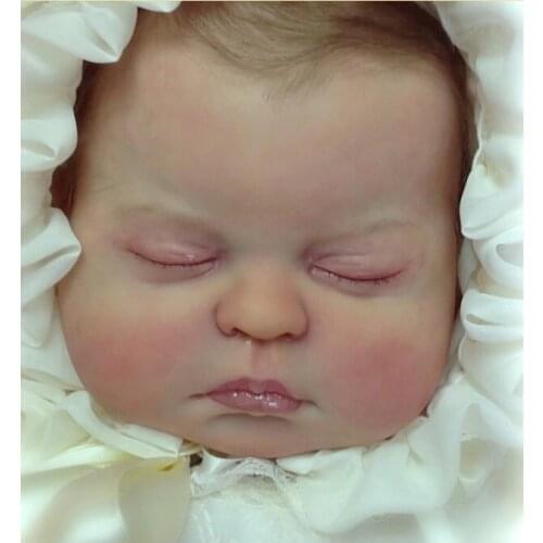 NPK reborn doll kits DIY 22/22inch soft silicone reborn baby doll mould Prototype Doll Kit unfinished doll infant mould