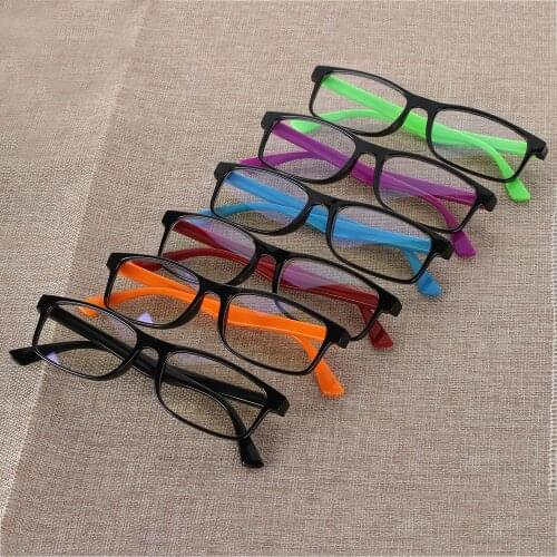 1PC Blue Light Glasses Anti Blue Rays Radiation Blocking Glasses Men Women Computer Goggles Anti-UV UV400 Flat Mirror Eyeglasses