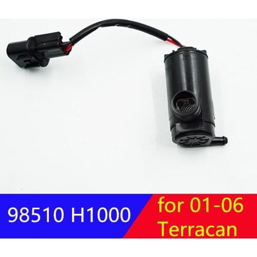 98510H1000 Genuine front Windshield Washer Fluid Pump for Hyundai Terracan 2001-2006 98510H1000
