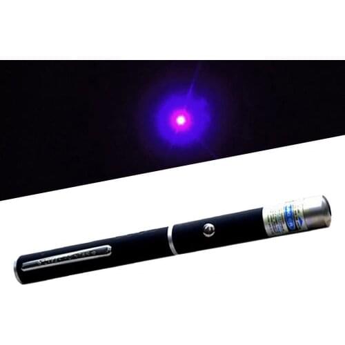 Pointer Pen Visible Powerful Portable Purple Blue Beam Light Pointer Pen for Home Laser Pens