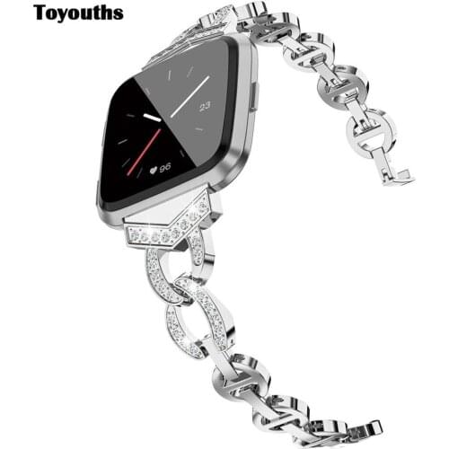 Toyouths Womens Silver Watch