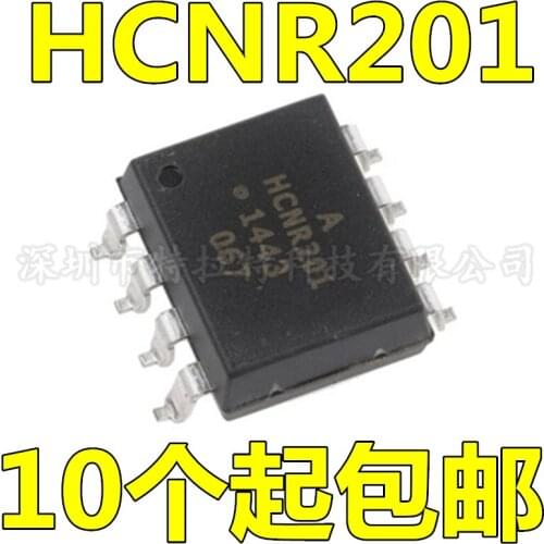 10pcs/lot New Hcnr201 Sop8 High Linearity Coupler Hcnr201