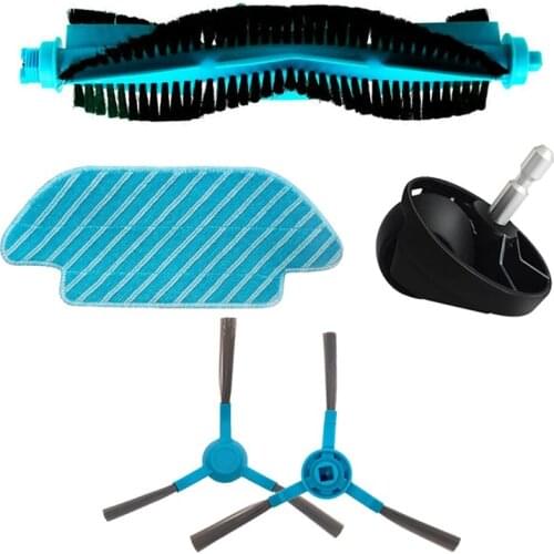 For Cecotec Conga 4090 5090 6090 Accessoires Spare Parts Vacuum Cleaner Replacement Kit Side Brush Mop Cloth Wheel