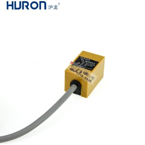 5 pieces of HURON Inductive square proximity switch DC three-wire TL-Q5MC1 metal induction sensor NPN normally open