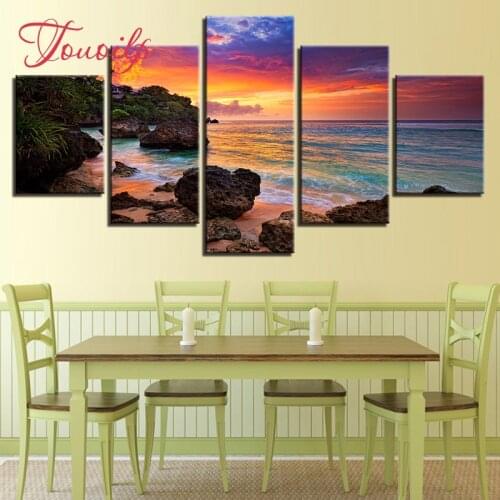 5D Diy Sunset Glow Scenery spuare&round diamond painting crystal 5d diamond embroidery diy crystal painting cross stitchsets