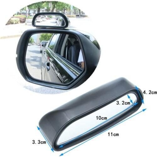 Car Blind Spot Wide Angle Mirror Adjustable Automobile Rear View Mirror Large View Safety Parking Vehicle Exterior Supplies