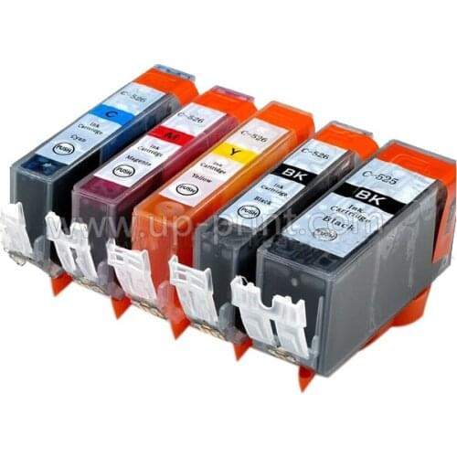 20pcs PGI 525 CLI 526 ink cartridge For canon IP4850 IP4950 IX6550 MG5150 MG5250 MG5350 MX715 MX885 MX895 printer PGI525