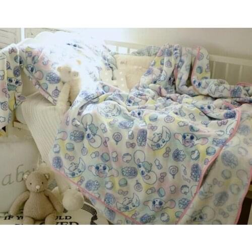 IVYYE 1PCS Star Rabbit Anime Blanket Plush Velvet Warm Decoration Soft Bed Home Pillows Throw Sofa Blankets Unisex Gifts NEW