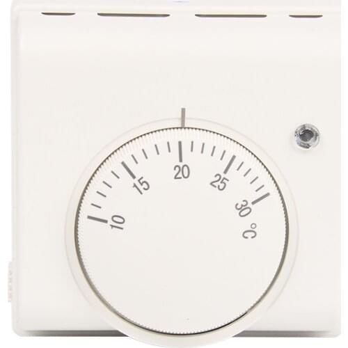 220V 6A AC Mechanical Thermostat Temperature Adjust Controller/Thermoregulator/For Air Condition and Floor Heating