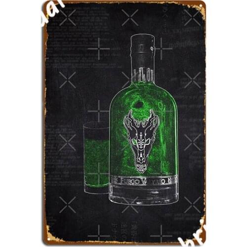 Chalk Valyrio Metal Sign Painting Décor Club Party Club Bar Retro Tin Sign Poster
