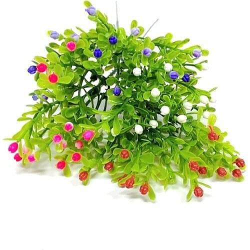 Milan Bouquet Artificial Flower Real Touch Artificial Bouquet Fake Flower for Wedding Birthday Decoration Flower Home Garen Deco