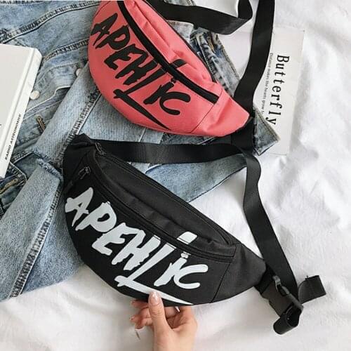 Fashion Nylon Fanny Packs for Women and Men Wasit Pack Hip Bags Bum Bag with Adjustable Strap