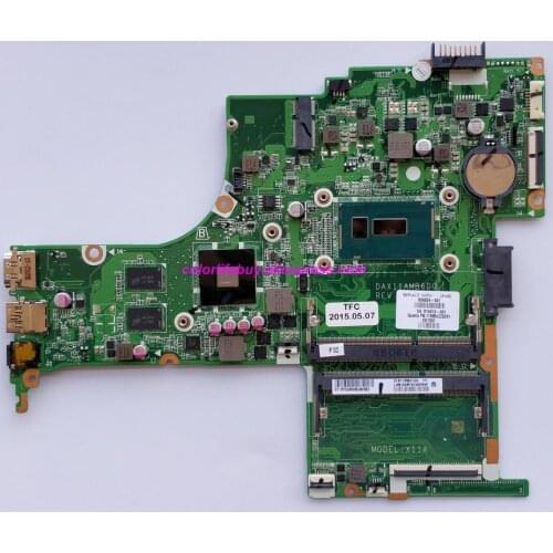 Genuine 806834-601 806834-501 806834-001 DAX11AMB6D0 w R7M360/2GB GPU i5-5200U CPU Laptop Motherboard for HP 14-AB NoteBook PC