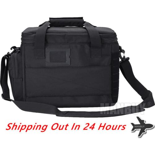 NITECORE NRB10 20L Capacity Black Range Bag Tools Work Outdoor Search Rescue Trips Dirt Water Resistant Coating Shoulder Handbag