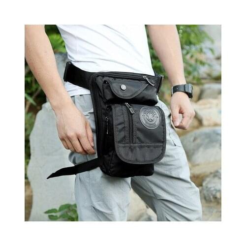 New multifunctional fashion nylon leg pouch for mountaineering outdoor travel sports convenient waist bag leg pouch Coin Purse