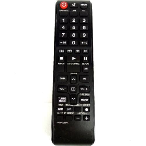 New Original Remote Control For SAMSUNG AH59-02554A for MX-F630 MX-F830 Audio System Fernbedienung Free shipping