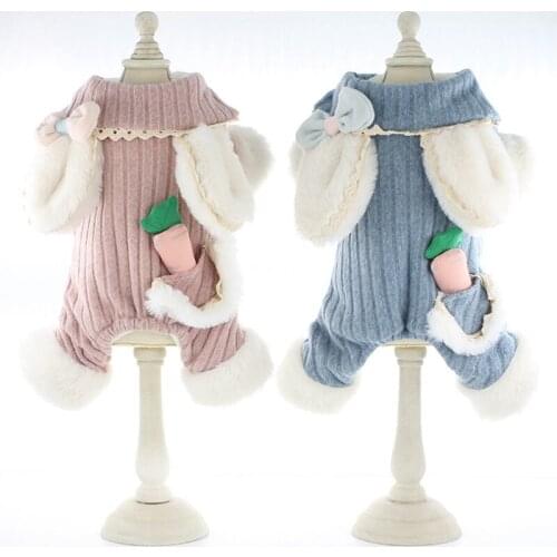 XS Dog Clothes Jumpsuit Winter Small Dog Costumes Outfit Chihuahua Yorkies Pomeranian Shih Tzu Bichon Poodle Dog Clothing Coat