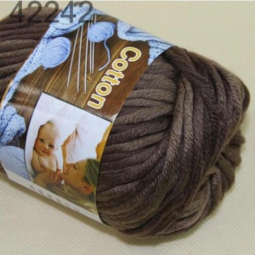 LOT Color optional 1 BallsX50g Special Thick Worsted 100% Cotton Knitting Yarn 422-A3
