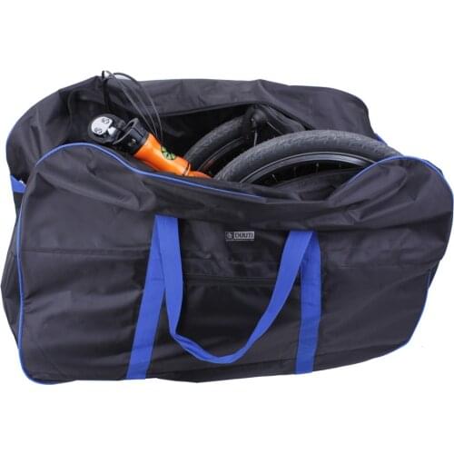 420D Polyester Waterproof Bike Case Bicycle Bag Foldaway Bicycle Soft Bike Travel Case Bicycle Transport Sports Bags Storage
