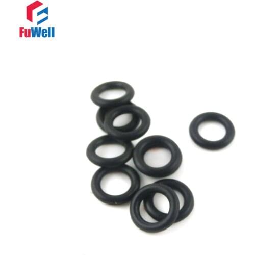 200pcs 3mm Thickness NBR O Ring Seals 20/21/22/23/24/25/26/27/28/29mm OD O-rings Hole Oil Resistance Sealing Gaskets Washers