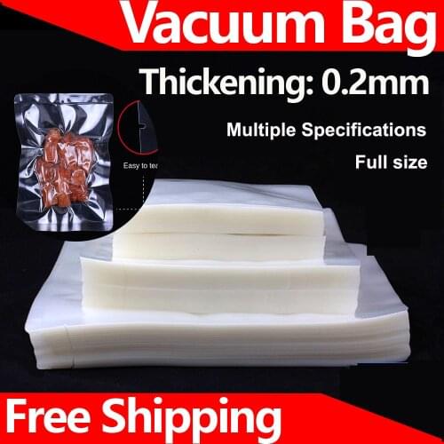Vacuum Bag Kitchen Food Vacuum Sealer Bag Thick 0.2mm Storage Vacuum Packaging Bags Food Packing Bag High Temperature Resistant